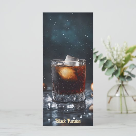 Zwart Russisch (Staand voorkant)