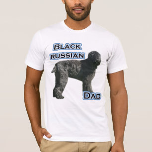 Zwart Russisch Terriër Pa 4 T-shirt