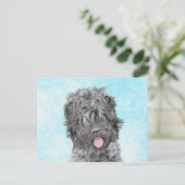 Zwart Russisch tertierschilderij - Kute Original D Briefkaart (Staand voorkant)