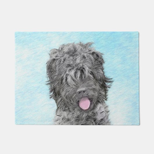 Zwart Russisch tertierschilderij - Kute Original D Deurmat (Voorkant)