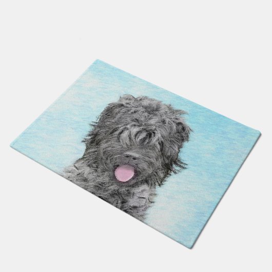 Zwart Russisch tertierschilderij - Kute Original D Deurmat (Schuin)