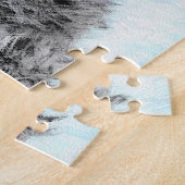 Zwart Russisch tertierschilderij - Kute Original D Legpuzzel (Zijkant)