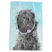 Zwart Russisch tertierschilderij - Kute Original D Medium Cadeauzakje (Achterkant)