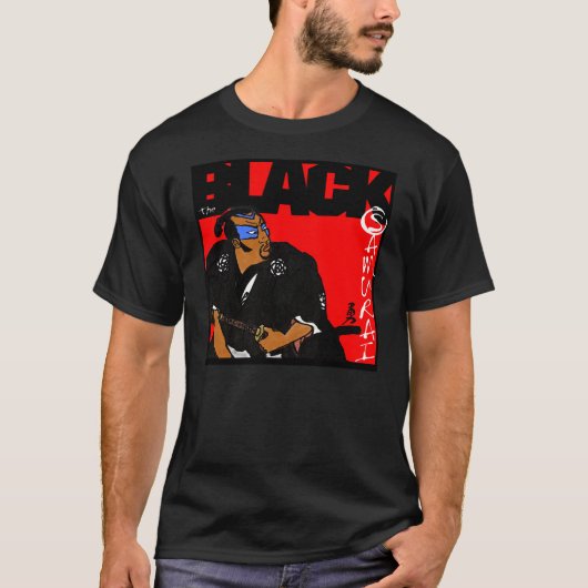Zwart Samurai Gear © 1 T-shirt (Voorkant)