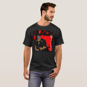 Zwart Samurai Gear © 1 T-shirt (Voorkant volledig)