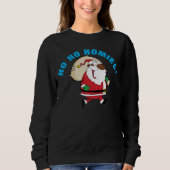 Zwart Santa Shirt (Voorkant)
