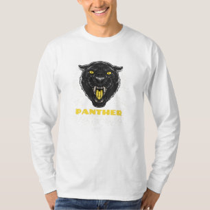 Zwart Scary Panther T-shirt