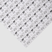 Zwart schaafdarm om ander weefselpapier te zijn tissuepapier (Detail)