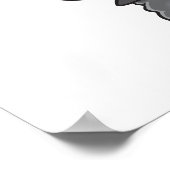 zwart schaaftekenfilm poster (Hoek)