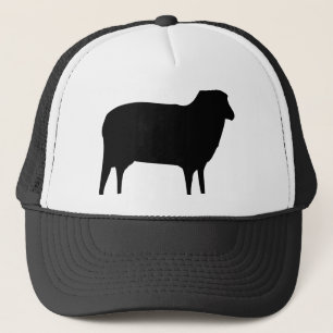 zwart schaaictogram trucker pet