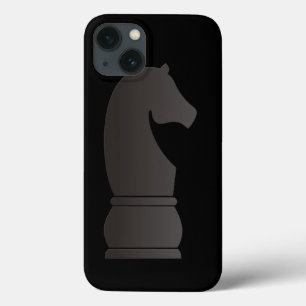 Zwart schaakstuk Case-Mate iPhone case