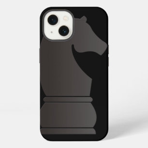 Zwart schaakstuk iPhone 13 hoesje