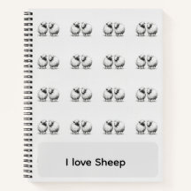 Zwart Schaap Schets Patroon