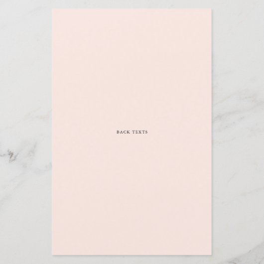 Zwart schrift zou een beter Baby shower spelen (Achterkant)