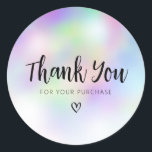 zwart script bedankt je bedrijf ronde sticker<br><div class="desc">mooi ontwerp van zwart script. U kunt de tekst en andere eigenschappen met inbegrip van de vorm en de grootte aanpassen.</div>