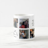 zwart script | Beste vrienden foto Koffiemok (Center)