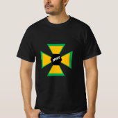 Zwart shirt, AFRICA SPORT T-shirt (Voorkant)