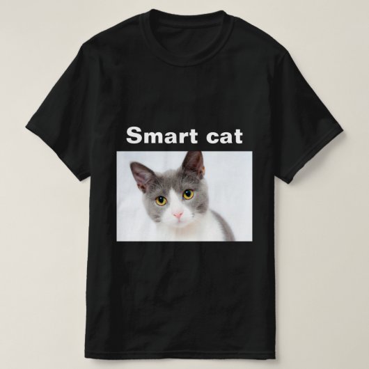 Zwart shirt design, slim shot afbeelding (Design voorkant)