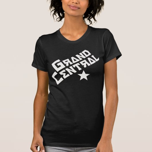 Zwart Shirt met witte logo (Voorkant)