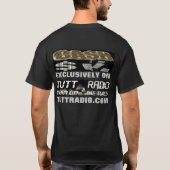 Zwart Shirt Tutt Radio Cash (Achterkant)