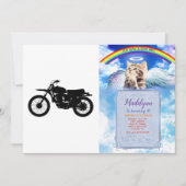 Zwart silhouet van de fiets - Kies achtergrondkleu Kaart (Voorkant)