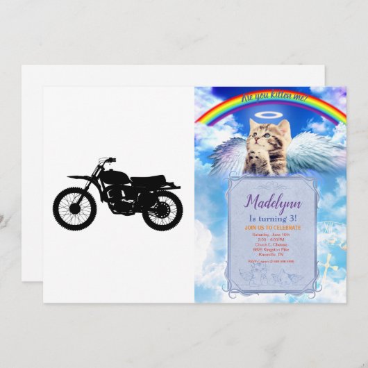 Zwart silhouet van de fiets - Kies achtergrondkleu Kaart (Voorkant / Achterkant)