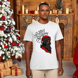 Zwart Sinterklaas T-shirt | Kerst Shirten