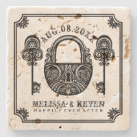 Zwart  Skelet Keys & Lock Weddenschap Design