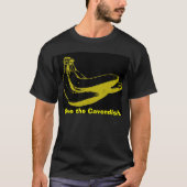 Zwart - Sla de Cavendish op T-shirt (Voorkant)