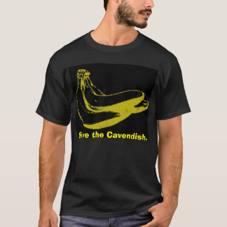 Zwart - Sla de Cavendish op T-shirt