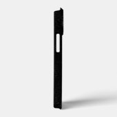 Zwart slangenhuidafdrukken Case-Mate iPhone case (Achterkant / Rechts)