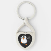 Zwart Sleutelhanger (Voorkant)