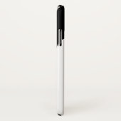 Zwart Slime Dripping iPhone X Hoesje (Achterkant / rechts)