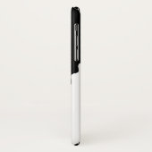 Zwart Slime Dripping iPhone X Hoesje (Achterkant/links)