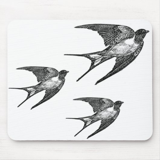  zwart slipontwerp muismat (Voorkant)