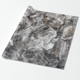 Zwart Smokey Quartz inpakpapier