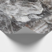 Zwart Smokey Quartz inpakpapier (Hoek)