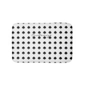 zwart spadepatroon Thunder_Cove Badmat (Voorkant)