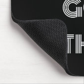 Zwart, speciaal gepersonaliseerd, JE HEBT DEZE Mot Muismat (Hoek)