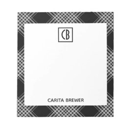 Zwart speldenNotitieblok Notitieblok