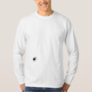 Zwart Spider Crawling T-shirt