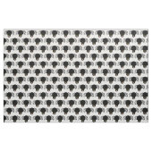 Zwart spin-patterned Craft Fabric Stof (Yard (91,4 cm))
