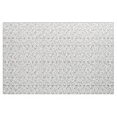 Zwart spinwebpatroon op witte achtergrond stof (Fat Quarter)