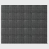 Zwart staal, gecanneleerde metaalstructuur. cadeaupapier (Vlak)