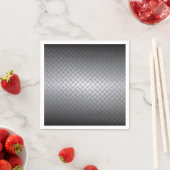 Zwart-staalfade Diamondplate Servetten (Insitu)