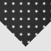 Zwart staalpapier voor sterren tissuepapier (Detail)