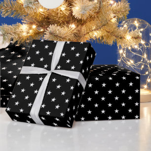 Zwart staartwappapier cadeaupapier
