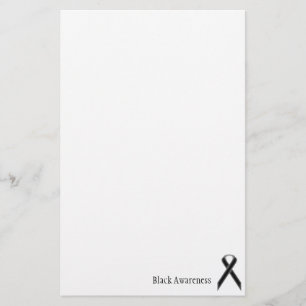 Zwart standaardlint door Kenneth Yoncich Briefpapier