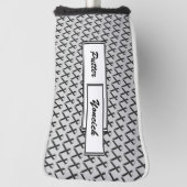 Zwart standaardlint door Kenneth Yoncich Golfheadcover (Draai 90)