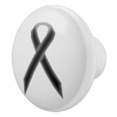 Zwart standaardlint door Kenneth Yoncich Keramische Knop (Rechts)